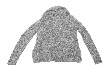 H&M Womens Grey   Cardigan Jumper Size M