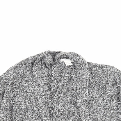 H&M Womens Grey   Cardigan Jumper Size M