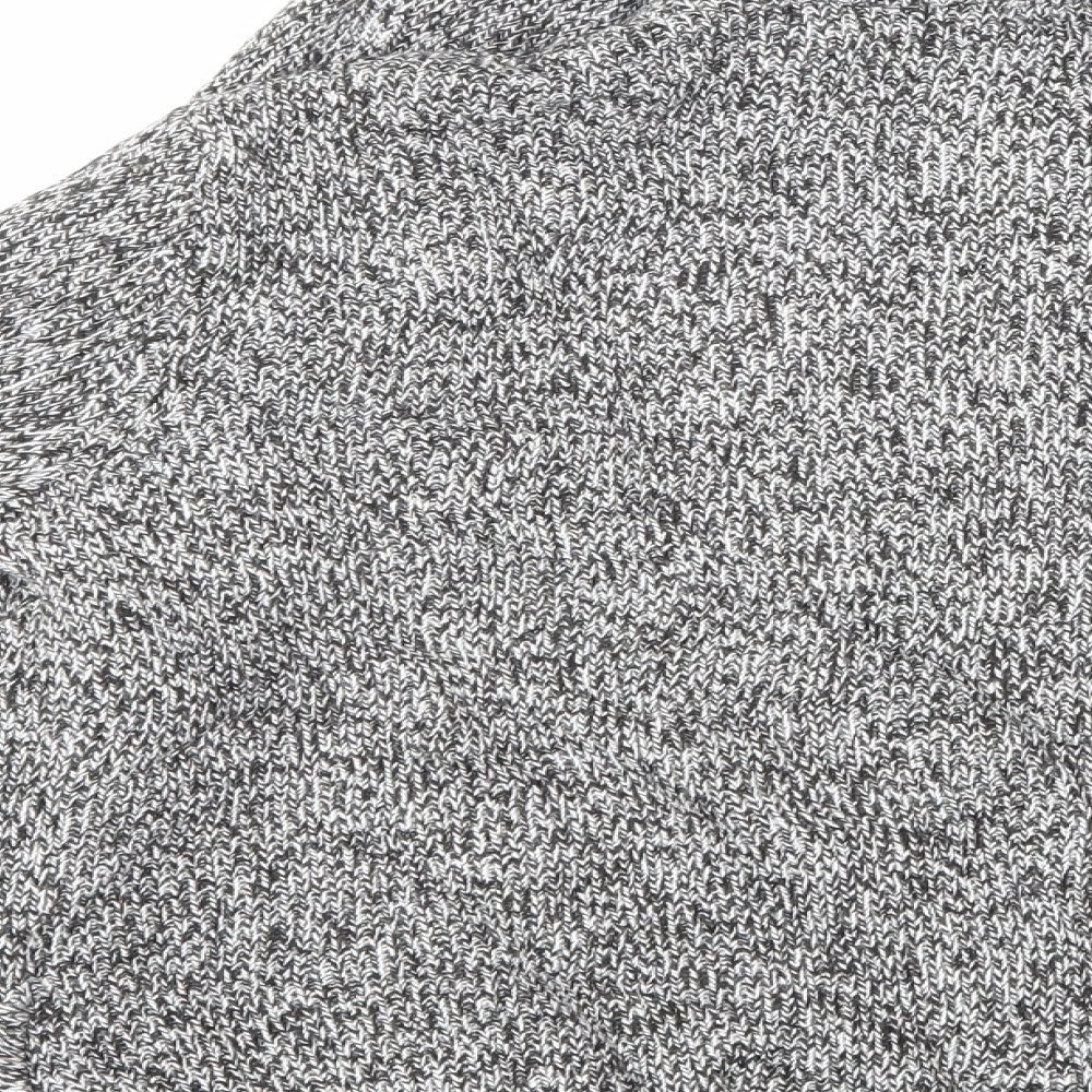 H&M Womens Grey   Cardigan Jumper Size M