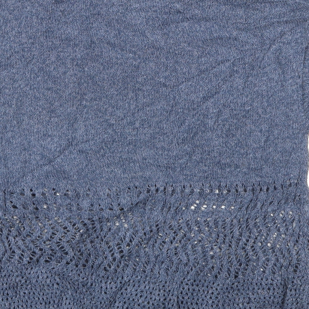Womens UK Size  M&S Blue Basic Tank