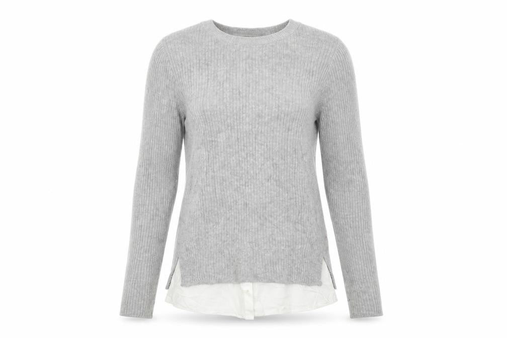 Topshop Womens Grey   Pullover Jumper Size 10
