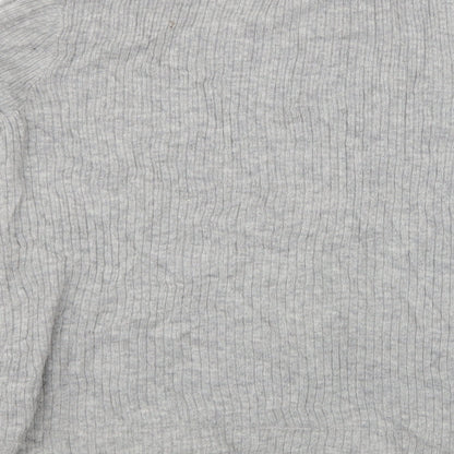 Topshop Womens Grey   Pullover Jumper Size 10