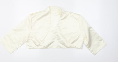 Womens UK Size  Preworn Regular White Suit Jacket