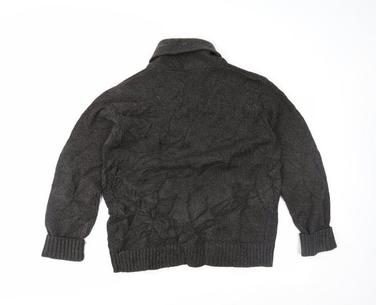 m&s Mens Grey   Pullover Jumper Size L