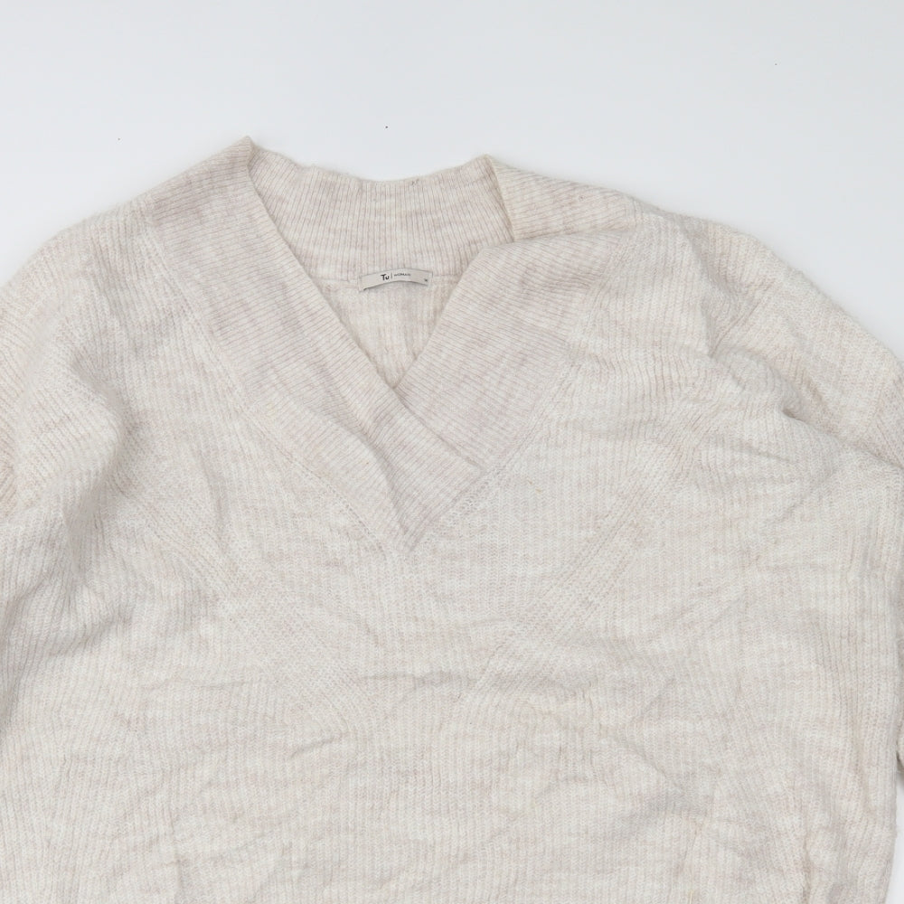 Tu Womens Ivory   Pullover Jumper Size 14
