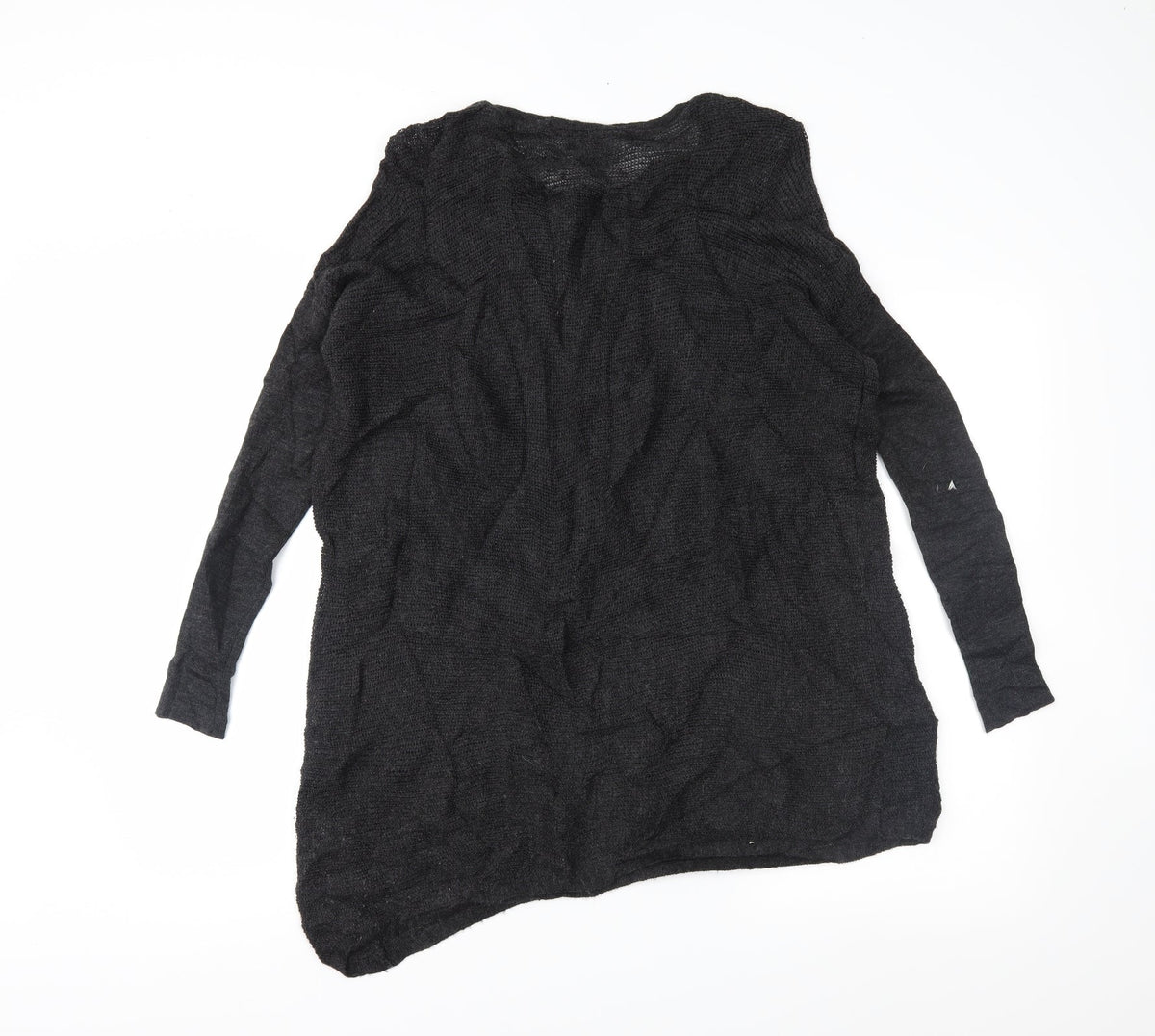 Wrap Womens Black   Pullover Jumper Size 8  - cold shoudler
