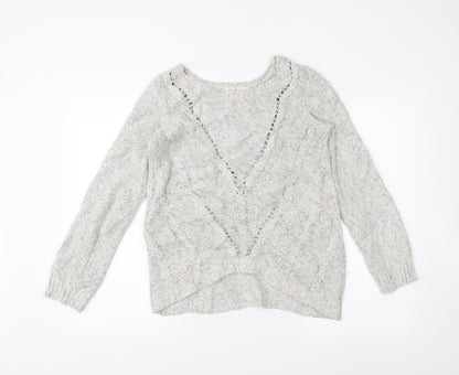 cachcach Womens Grey   Pullover Jumper Size 4