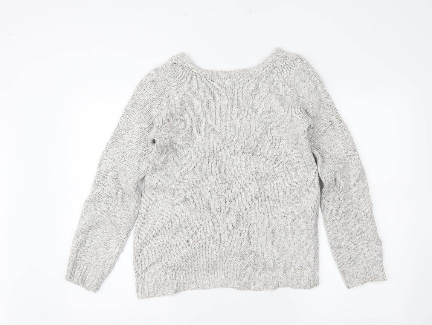 cachcach Womens Grey   Pullover Jumper Size 4