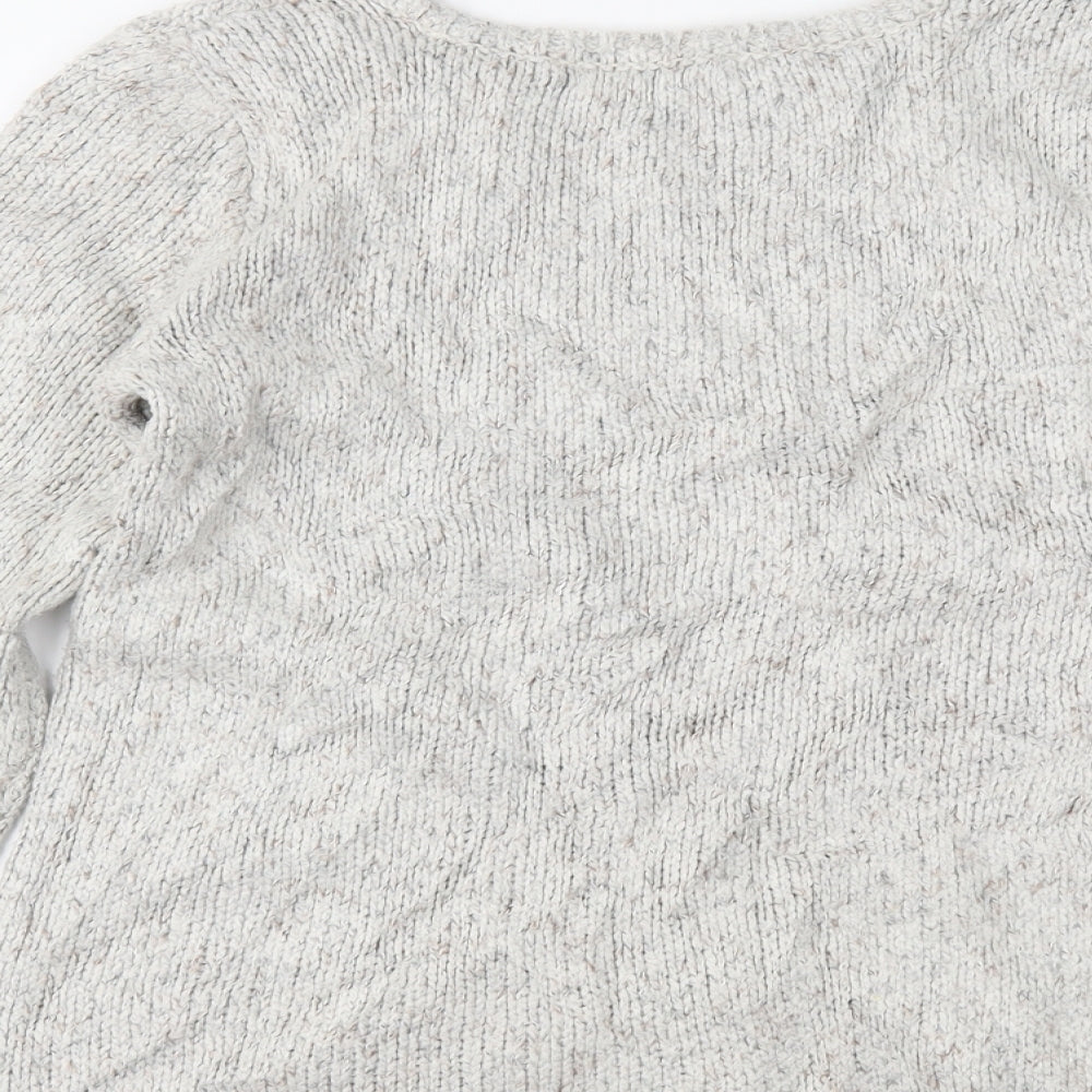 cachcach Womens Grey   Pullover Jumper Size 4