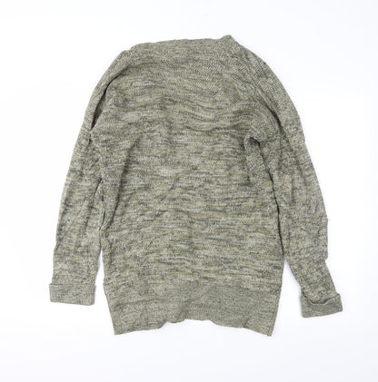 Zara Womens Green   Cardigan Jumper Size S