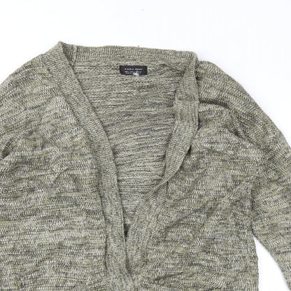 Zara Womens Green   Cardigan Jumper Size S
