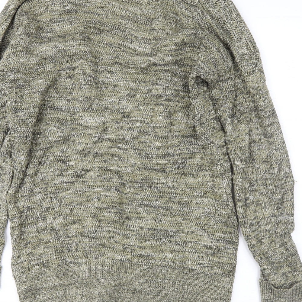 Zara Womens Green   Cardigan Jumper Size S