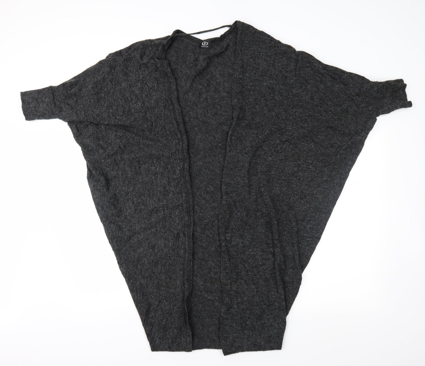 London Womens Grey   Cardigan Jumper One Size