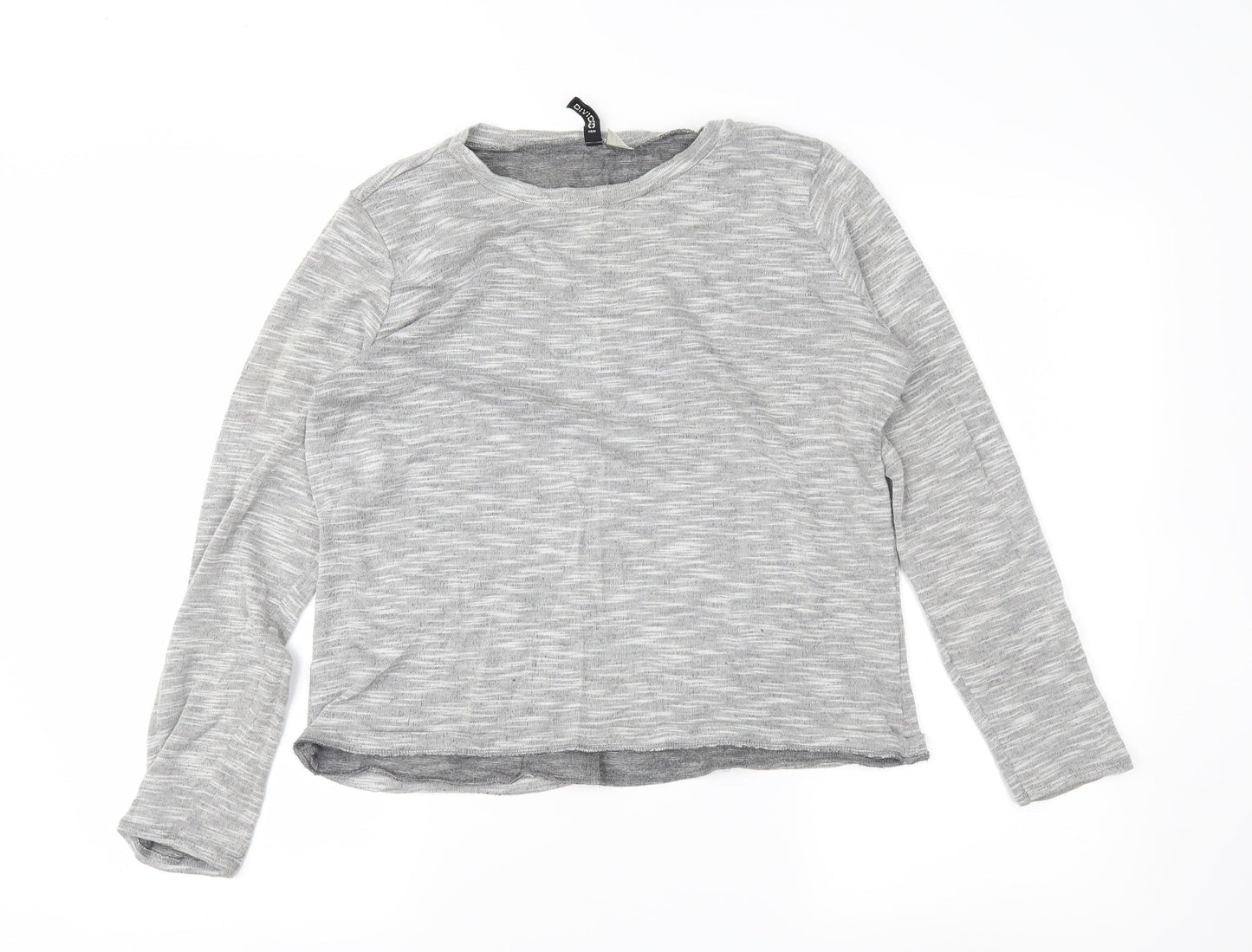 Womens UK Size M H&M Grey Tunic T-Shirt