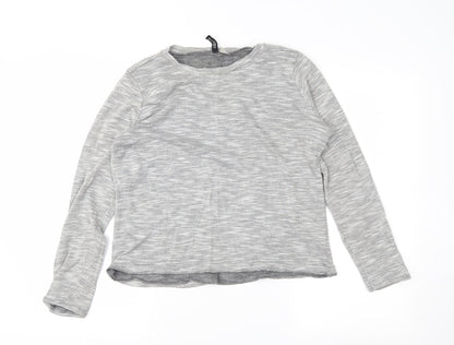 Womens UK Size M H&M Grey Tunic T-Shirt