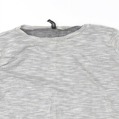 Womens UK Size M H&M Grey Tunic T-Shirt