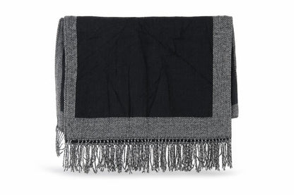 Preworn Womens Black    Shawl/Wrap