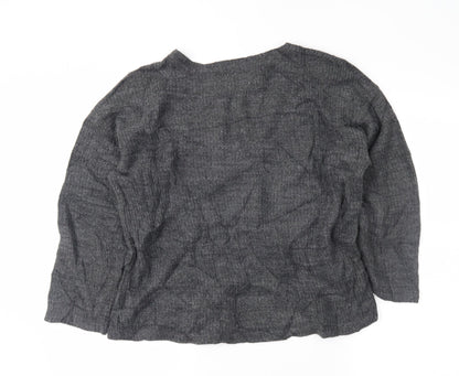 Zara Womens Grey   Pullover Jumper Size M