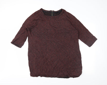 Topshop Womens Purple   Pullover Jumper Size 14