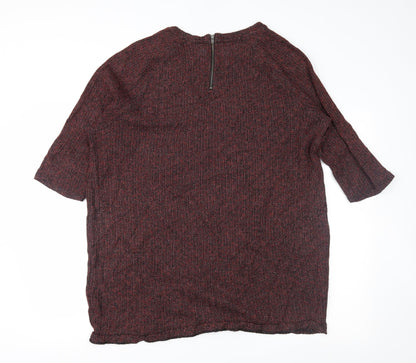 Topshop Womens Purple   Pullover Jumper Size 14