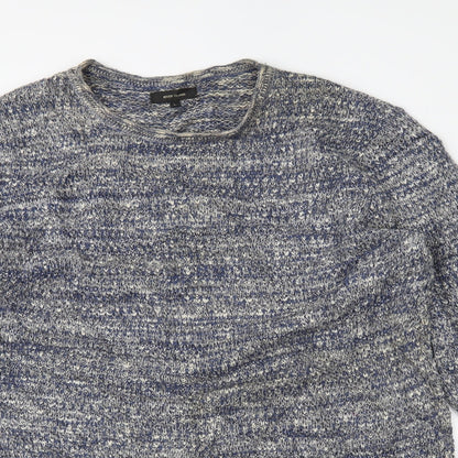 River Island Mens Blue   Pullover Jumper Size L