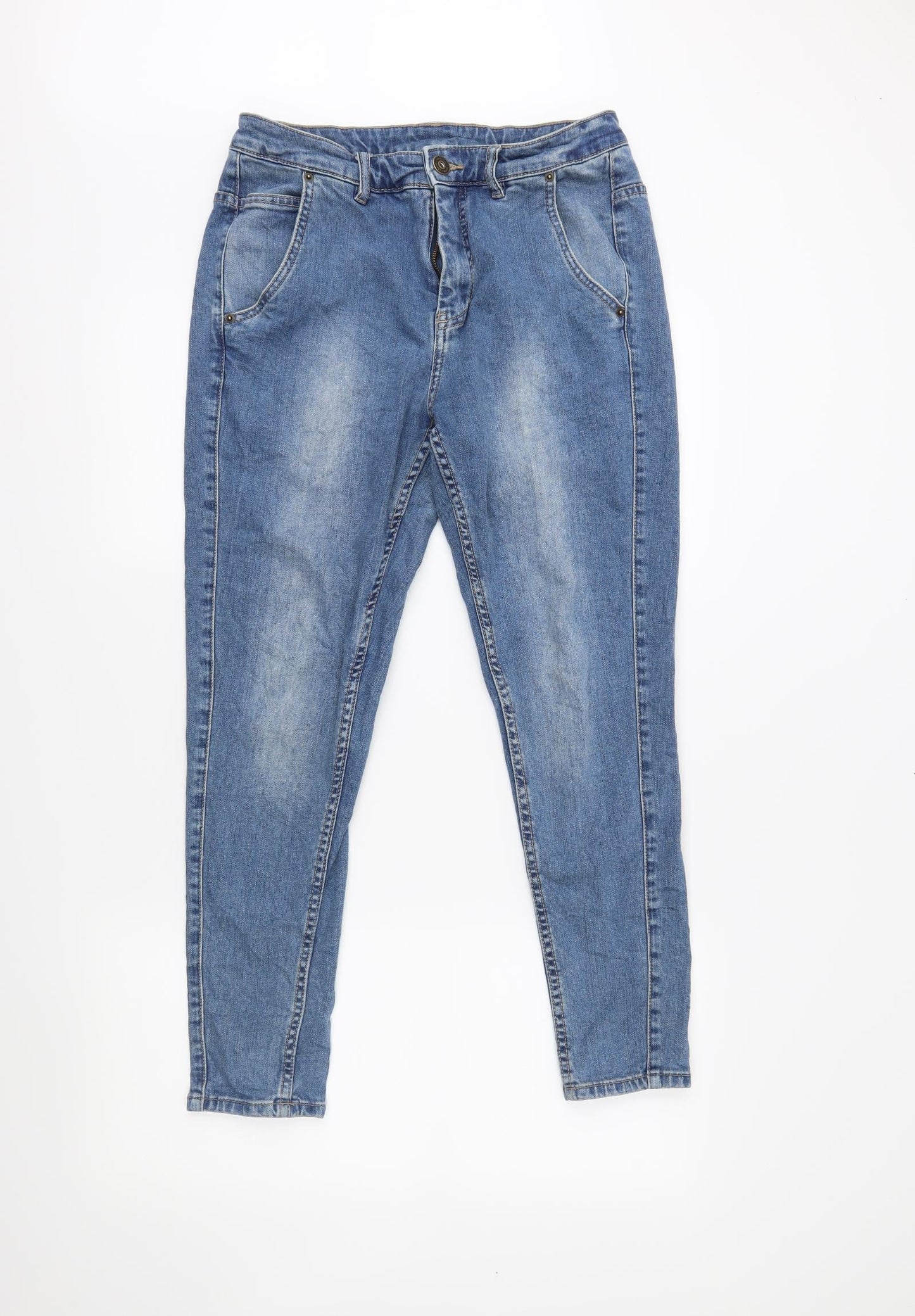 KappAhI Womens Blue   Skinny Jeans Size 36 in L27 in