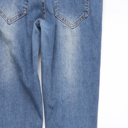 KappAhI Womens Blue   Skinny Jeans Size 36 in L27 in