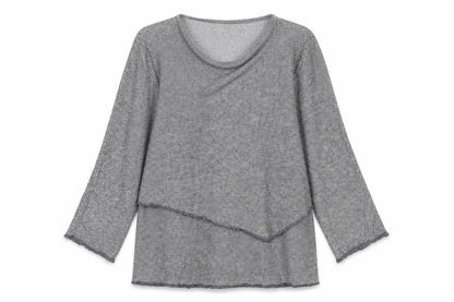 classics &more Womens Grey   Pullover Jumper Size M