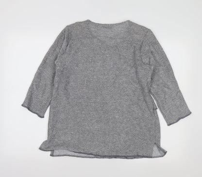 classics &more Womens Grey   Pullover Jumper Size M