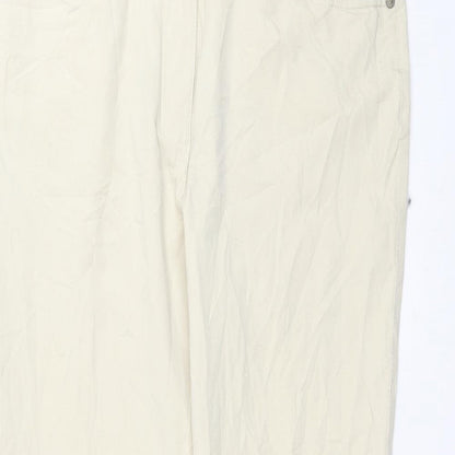 CELINA Womens White   Straight Jeans Size 14 L27 in