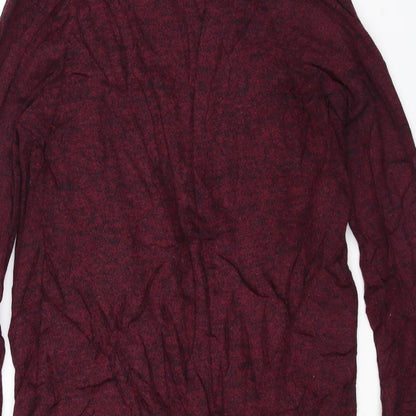 New Look Womens Red   Cardigan Jumper Size 8