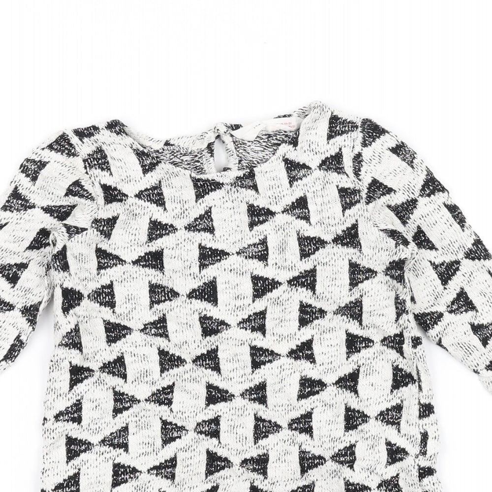 H&M Baby White   Pullover Jumper Size 18-24 Months