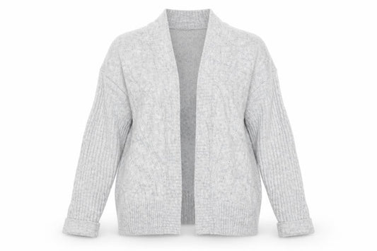Miss Selfridge Womens Grey   Cardigan Jumper Size S