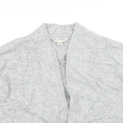 Miss Selfridge Womens Grey   Cardigan Jumper Size S