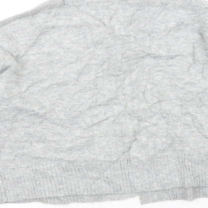 Miss Selfridge Womens Grey   Cardigan Jumper Size S