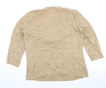 Country Casuals Womens Beige Cardigan Jumper Size M