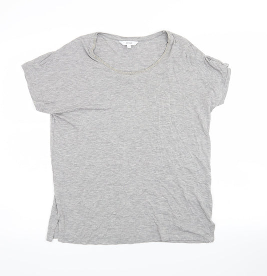 Womens UK Size 8 NEXT Grey Basic T-Shirt