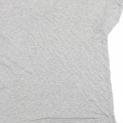 Womens UK Size 8 NEXT Grey Basic T-Shirt