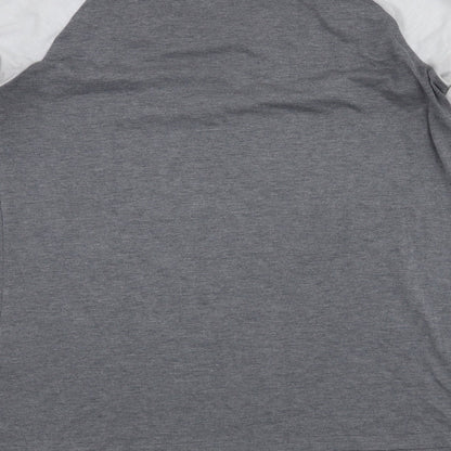 Womens UK Size 6 Yoins Grey Basic Blouse