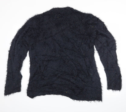 Cotton Traders Womens Blue   Pullover Jumper Size 18