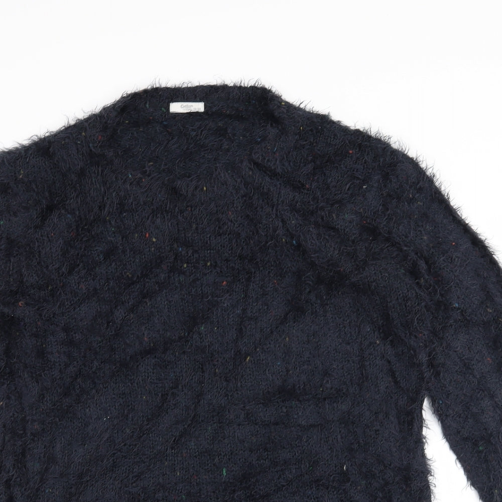 Cotton Traders Womens Blue   Pullover Jumper Size 18