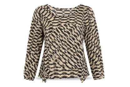 Womens UK Size 12 George Beige Basic Blouse