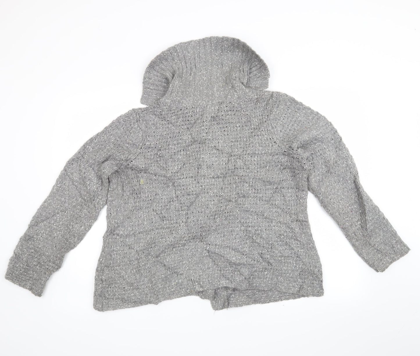 Debenhams Womens Grey   Cardigan Jumper Size 12