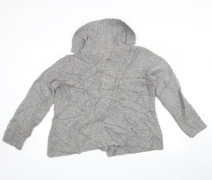 Debenhams Womens Grey   Cardigan Jumper Size 12