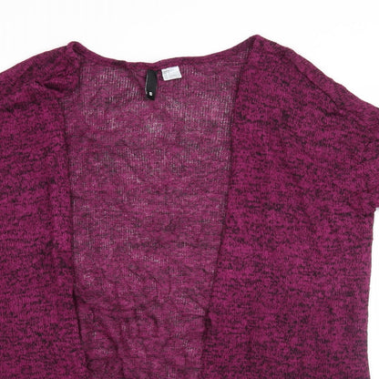 H&M Womens Purple   Cardigan Jumper Size S