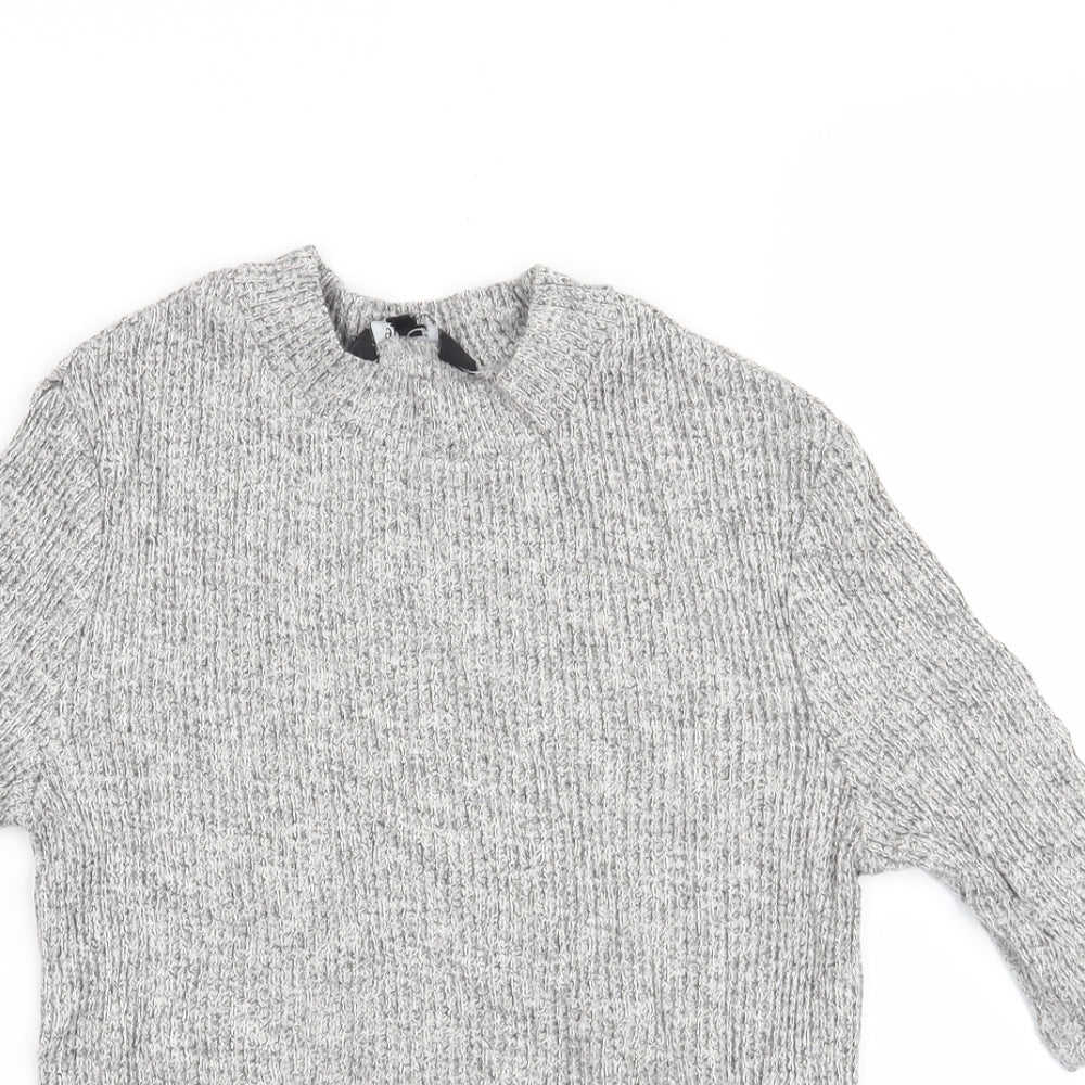 New Look Girls Grey   Pullover Jumper Size 14-15 Years