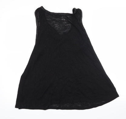 Womens UK Size 14 NEXT Black Basic Tank