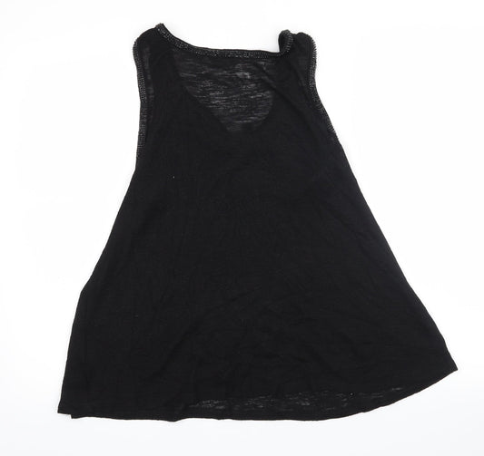 Womens UK Size 14 NEXT Black Basic Tank