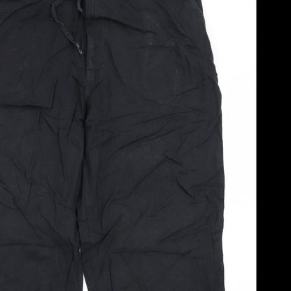 Womens UK Size 38 in Preworn Regular Fit  Black Trousers