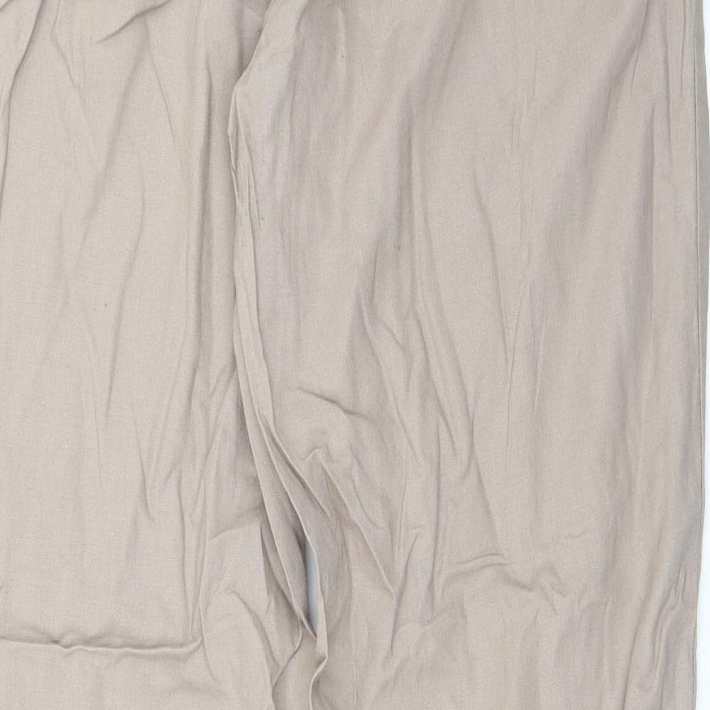 Womens UK Size 16 bpc Regular Fit  Brown Trousers